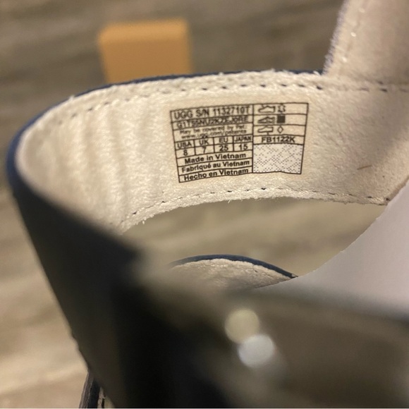 UGG | T Anamarie Sandals For Toddlers In Ocean Blue Size 8 NEW - Picture 5 of 8